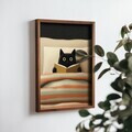 Tablou decorativ, NAL111-46, MDF, Lemn masiv, Multicolor