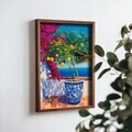 Tablou decorativ, NAL114-70, MDF, Lemn masiv, Multicolor