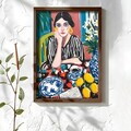 Tablou decorativ, NAL124-46, MDF, Lemn masiv, Multicolor