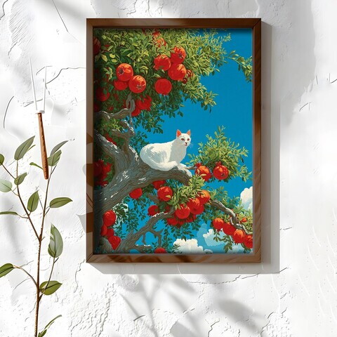 Tablou decorativ, NAL128-70, MDF, Lemn masiv, Multicolor