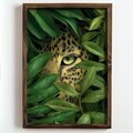 Tablou decorativ, NAL131-46, MDF, Lemn masiv, Multicolor