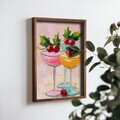 Tablou decorativ, NAL134-70, MDF, Lemn masiv, Multicolor