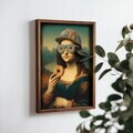 Tablou decorativ, NAL140-46, MDF, Lemn masiv, Multicolor