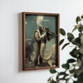 Tablou decorativ, NAL150-46, MDF, Lemn masiv, Multicolor
