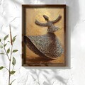 Tablou decorativ, NAL152-70, MDF, Lemn masiv, Multicolor