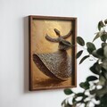 Tablou decorativ, NAL152-70, MDF, Lemn masiv, Multicolor