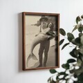 Tablou decorativ, NAL155-46, MDF, Lemn masiv, Multicolor