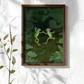Tablou decorativ, NAL160-70, MDF, Lemn masiv, Multicolor