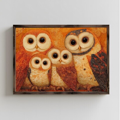 Tablou decorativ, NAL171-70, MDF, Lemn masiv, Multicolor