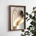 Tablou decorativ, NAL184-70, MDF, Lemn masiv, Multicolor