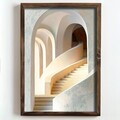 Tablou decorativ, NAL184-70, MDF, Lemn masiv, Multicolor