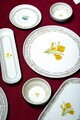 Set de mic dejun, Hermia, 858CMR1113, Portelan, Platou: 22 cm (2 bucăți), Multicolor