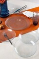 Set platouri servire desert, Hermia, 858CMR1901, Sticla, Farfurie de servire: 25 cm (1 bucată), Transparent