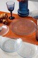 Set platouri servire desert, Hermia, 858CMR1901, Sticla, Farfurie de servire: 25 cm (1 bucată), Transparent