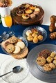Set platouri servire desert, Hermia, 858CMR1903, Sticla, Farfurie de servire: 25 cm (1 bucată), Transparent