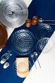 Set platouri servire desert, Hermia, 858CMR1903, Sticla, Farfurie de servire: 25 cm (1 bucată), Transparent
