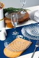 Set platouri servire desert, Hermia, 858CMR1903, Sticla, Farfurie de servire: 25 cm (1 bucată), Transparent