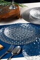Set platouri servire desert, Hermia, 858CMR1903, Sticla, Farfurie de servire: 25 cm (1 bucată), Transparent