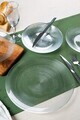 Set platouri servire desert, Hermia, 858CMR1904, Sticla, Farfurie de servire: 25 cm (1 bucată), Transparent