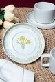 Set pentru ceai, Hermia, 858CMR2102, Portelan, Farfurie: 14 cm (2 bucăți), Multicolor