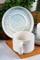 Set pentru ceai, Hermia, 858CMR2104, Portelan, Farfurie: 14 cm (2 bucăți), Multicolor