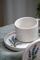 Set pentru ceai, Hermia, 858CMR2113, Portelan, Farfurie: 14 cm (2 bucăți), Multicolor