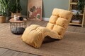 Fotoliu extensibil, Atelier del Sofa, 859FTN2348, Metal, Galben mustar