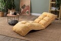 Fotoliu extensibil, Atelier del Sofa, 859FTN2348, Metal, Galben mustar