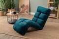 Fotoliu extensibil, Atelier del Sofa, 859FTN2349, Metal, Verde petrol