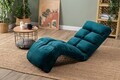 Fotoliu extensibil, Atelier del Sofa, 859FTN2349, Metal, Verde petrol