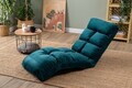 Fotoliu extensibil, Atelier del Sofa, 859FTN2349, Metal, Verde petrol