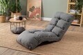 Fotoliu extensibil, Atelier del Sofa, 859FTN2350, Metal, Gri deschis