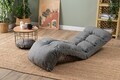Fotoliu extensibil, Atelier del Sofa, 859FTN2350, Metal, Gri deschis