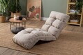 Fotoliu extensibil, Atelier del Sofa, 859FTN2351, Metal, Crem