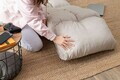 Fotoliu extensibil, Atelier del Sofa, 859FTN2351, Metal, Crem