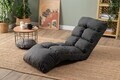 Fotoliu extensibil, Atelier del Sofa, 859FTN2352, Metal, Gri inchis