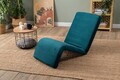 Fotoliu extensibil, Atelier del Sofa, 859FTN2359, Metal, Verde petrol