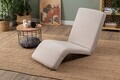 Fotoliu extensibil, Atelier del Sofa, 859FTN2361, Metal, Crem