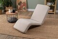 Fotoliu extensibil, Atelier del Sofa, 859FTN2361, Metal, Crem