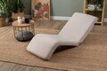 Fotoliu extensibil, Atelier del Sofa, 859FTN2361, Metal, Crem
