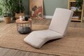 Fotoliu extensibil, Atelier del Sofa, 859FTN2361, Metal, Crem