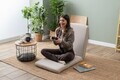 Fotoliu extensibil, Atelier del Sofa, 859FTN2361, Metal, Crem