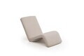 Fotoliu extensibil, Atelier del Sofa, 859FTN2361, Metal, Crem