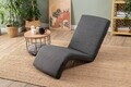 Fotoliu extensibil, Atelier del Sofa, 859FTN2362, Metal, Gri inchis