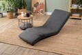 Fotoliu extensibil, Atelier del Sofa, 859FTN2362, Metal, Gri inchis