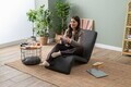 Fotoliu extensibil, Atelier del Sofa, 859FTN2362, Metal, Gri inchis