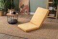 Fotoliu extensibil, Atelier del Sofa, 859FTN2368, Metal, Galben mustar