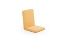 Fotoliu extensibil, Atelier del Sofa, 859FTN2368, Metal, Galben mustar