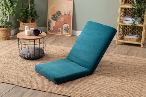 Fotoliu extensibil, Atelier del Sofa, 859FTN2369, Metal, Verde petrol
