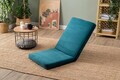 Fotoliu extensibil, Atelier del Sofa, 859FTN2369, Metal, Verde petrol